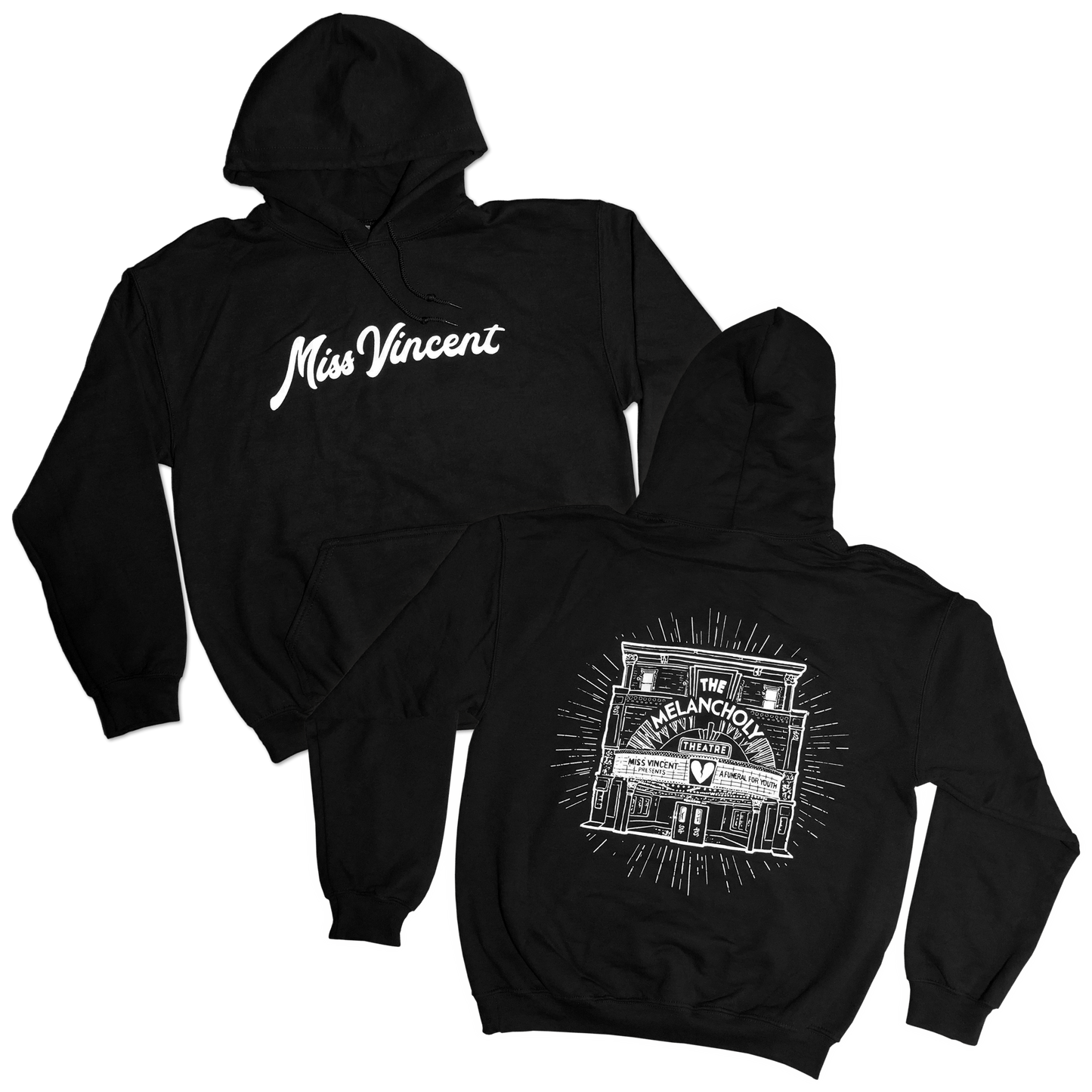 MELANCHOLY THEATRE PULLOVER HOODIE